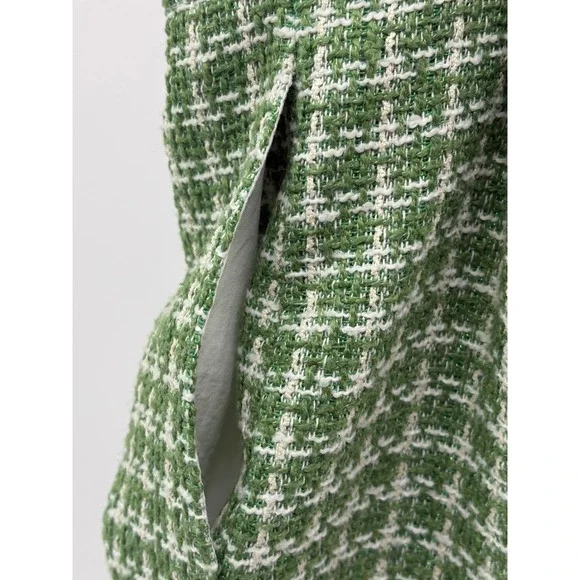 Green Checkered Women's Trousers - Picture 16 of 16